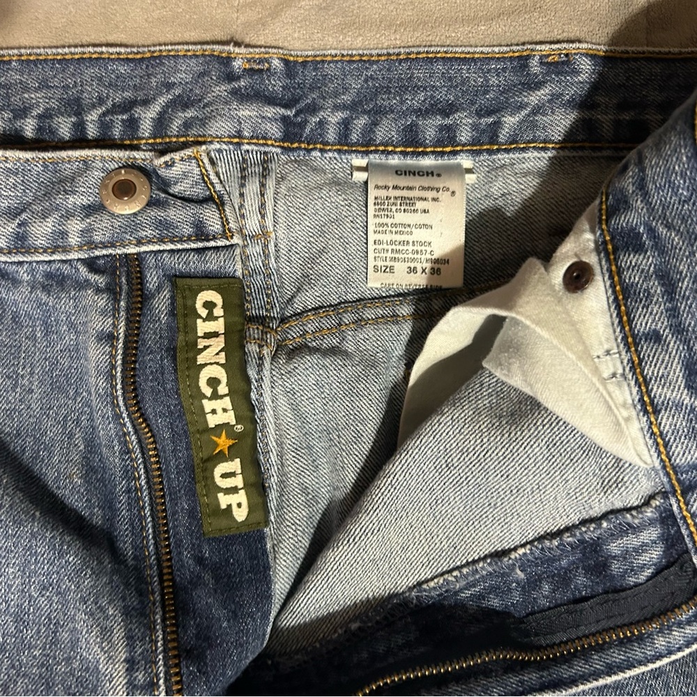 Cinch Blue Relaxed Jeans Classic Style